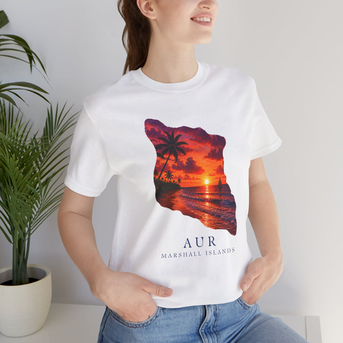 AUR Orange Sunset Unisex T-Shirt