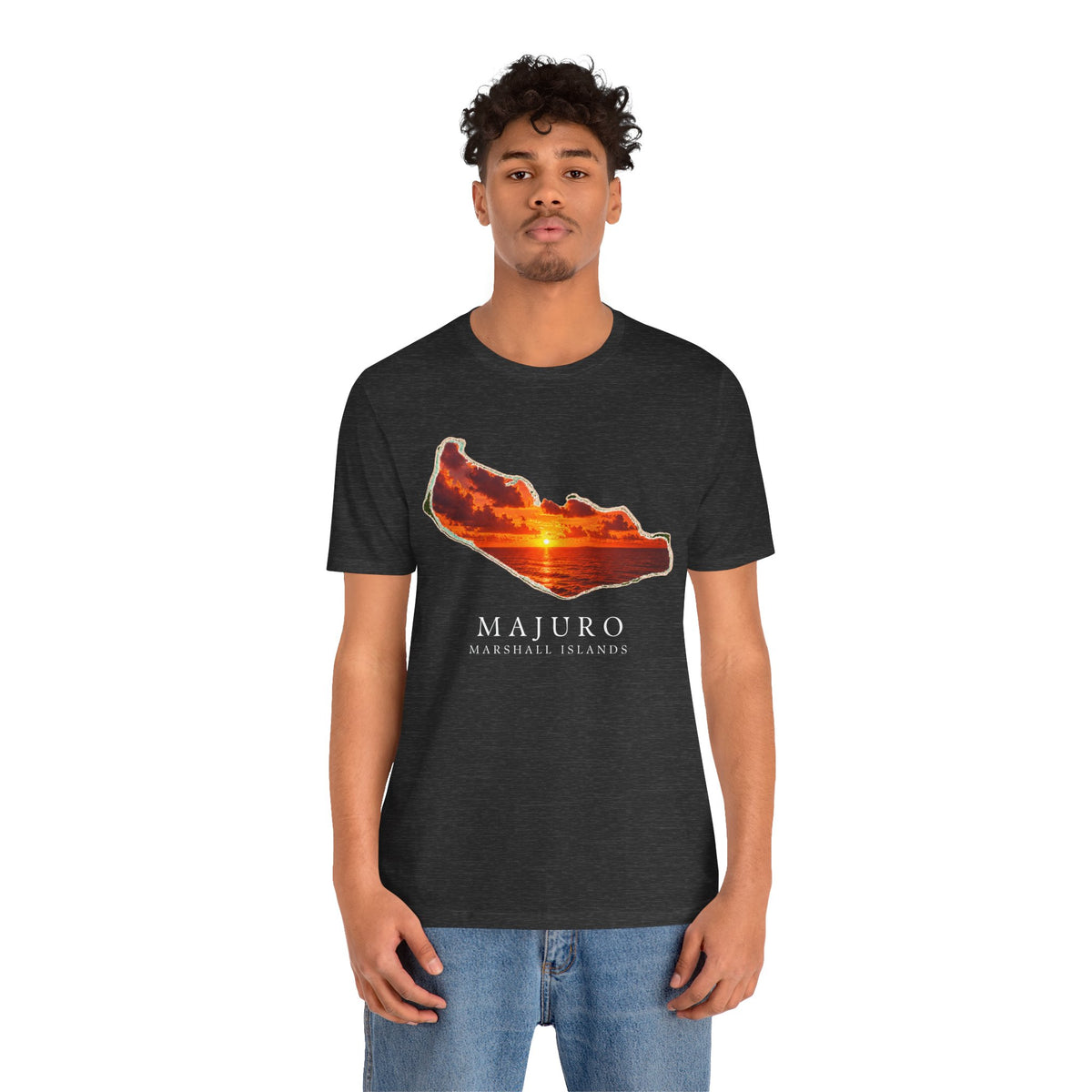 MAJURO Orange Sunset Unisex T-Shirt