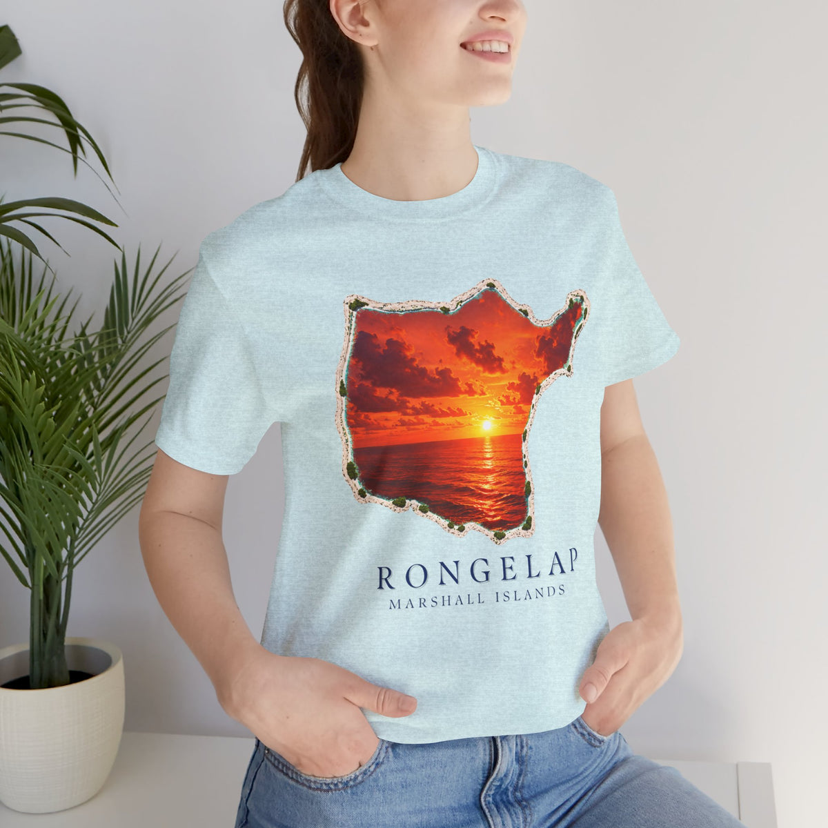 RONGELAP Orange Sunset Unisex T-Shirt