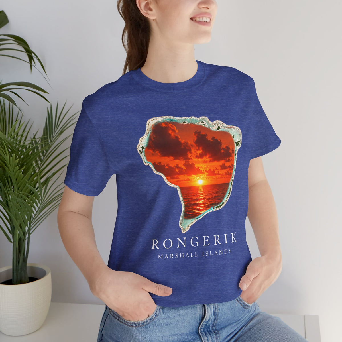 RONGERIK Orange Sunset Unisex T-Shirt