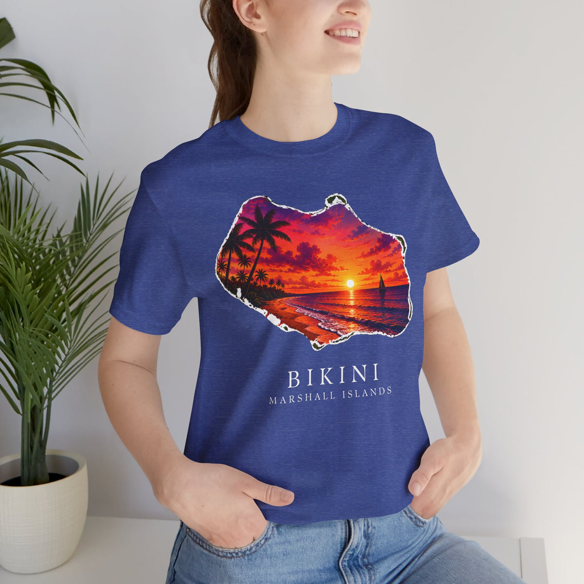 BIKINI Orange Sunset Unisex T-Shirt