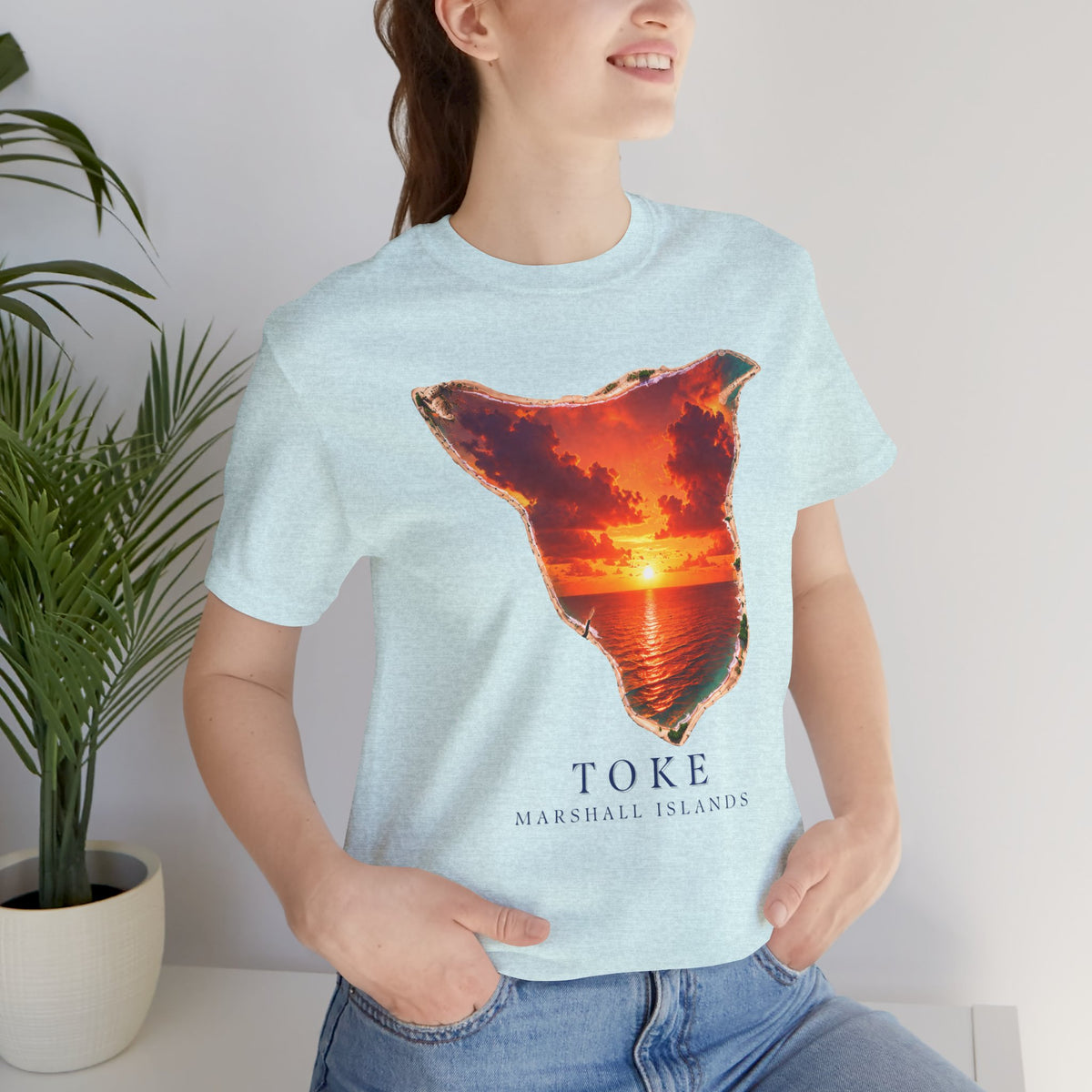 TOKE Orange Sunset Unisex T-Shirt