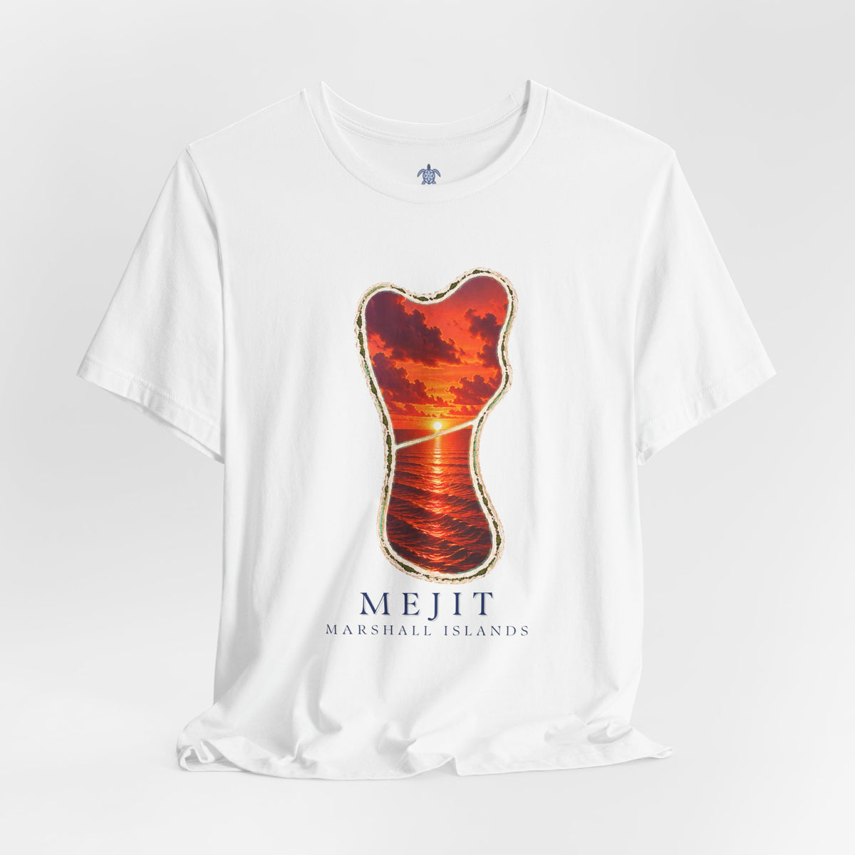 MEJIT Orange Sunset Unisex T-Shirt