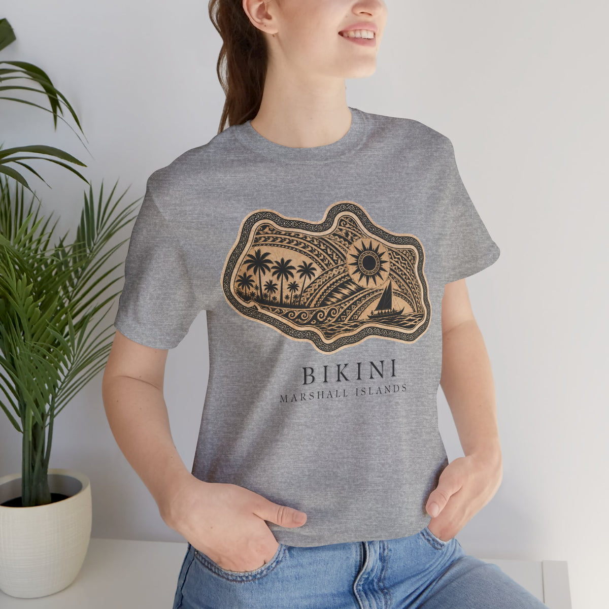 BIKINI Tribal Sun Unisex T-Shirt