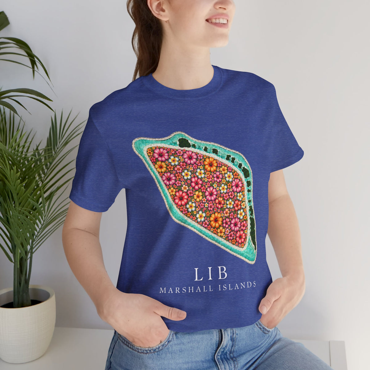LIB FLOWER Unisex T-Shirt