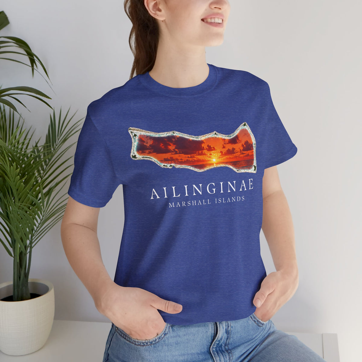 AILINGINAE Orange Sunset Unisex T-Shirt