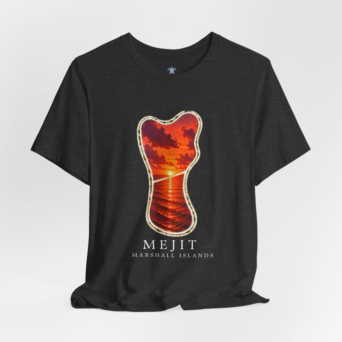 MEJIT Orange Sunset Unisex T-Shirt