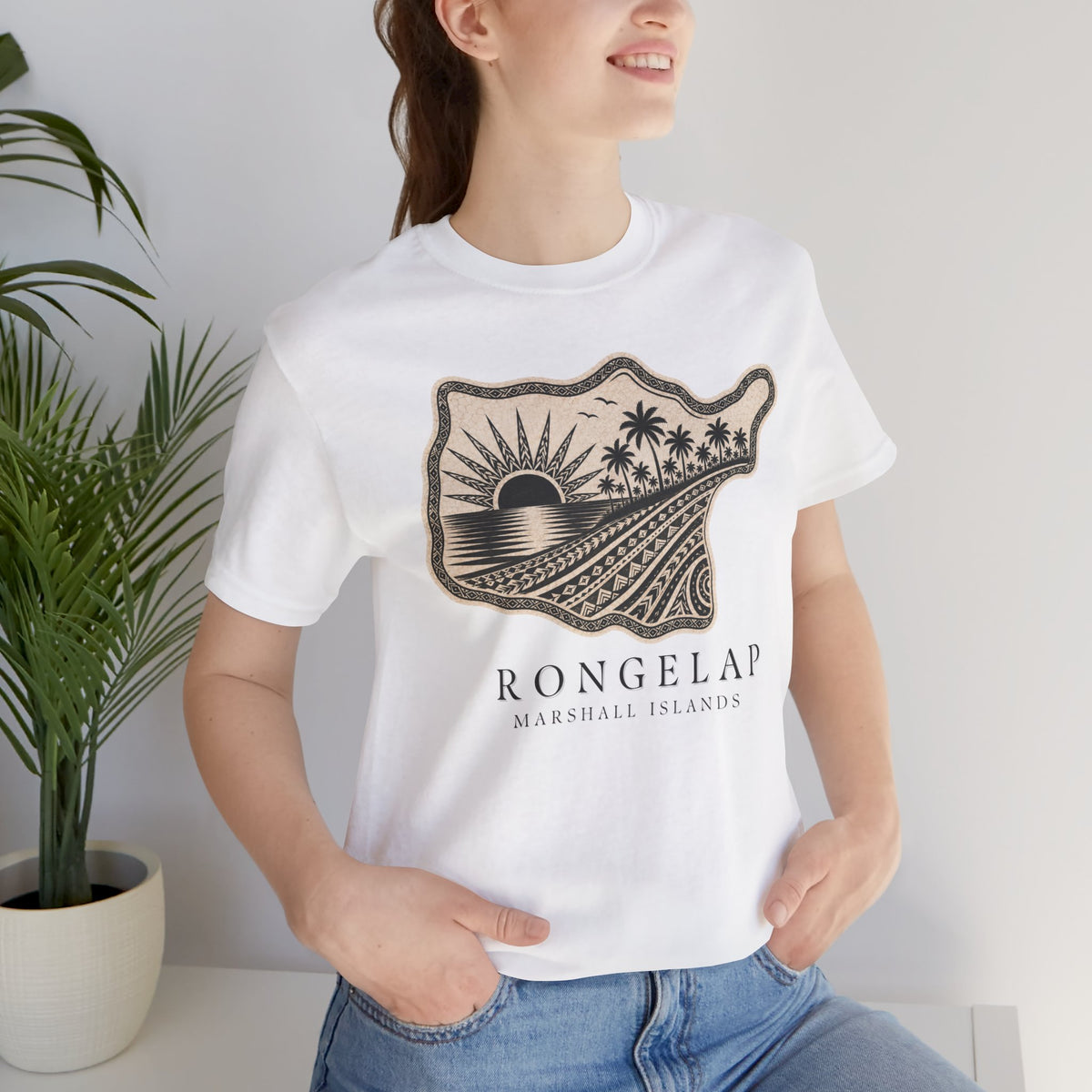 RONGELAP Tribal Sun Unisex T-Shirt