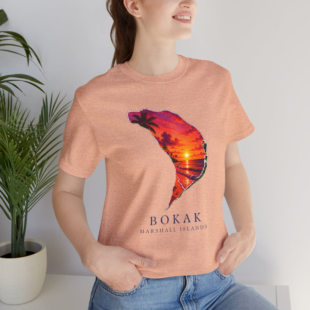 BOKAK Orange Sunset Unisex T-Shirt