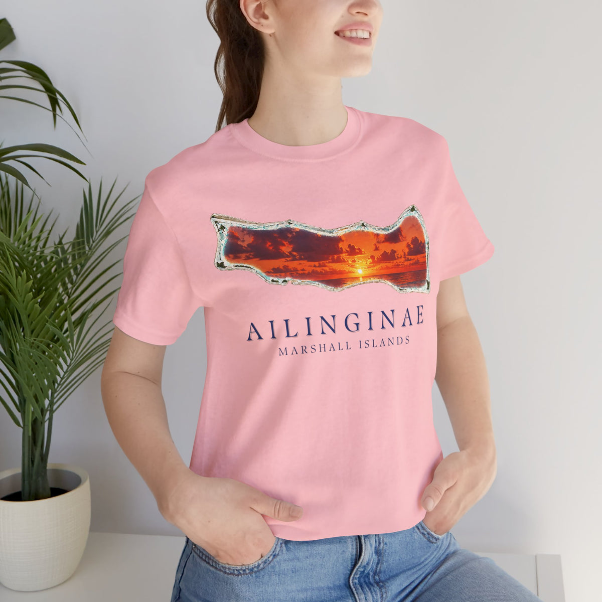 AILINGINAE Orange Sunset Unisex T-Shirt