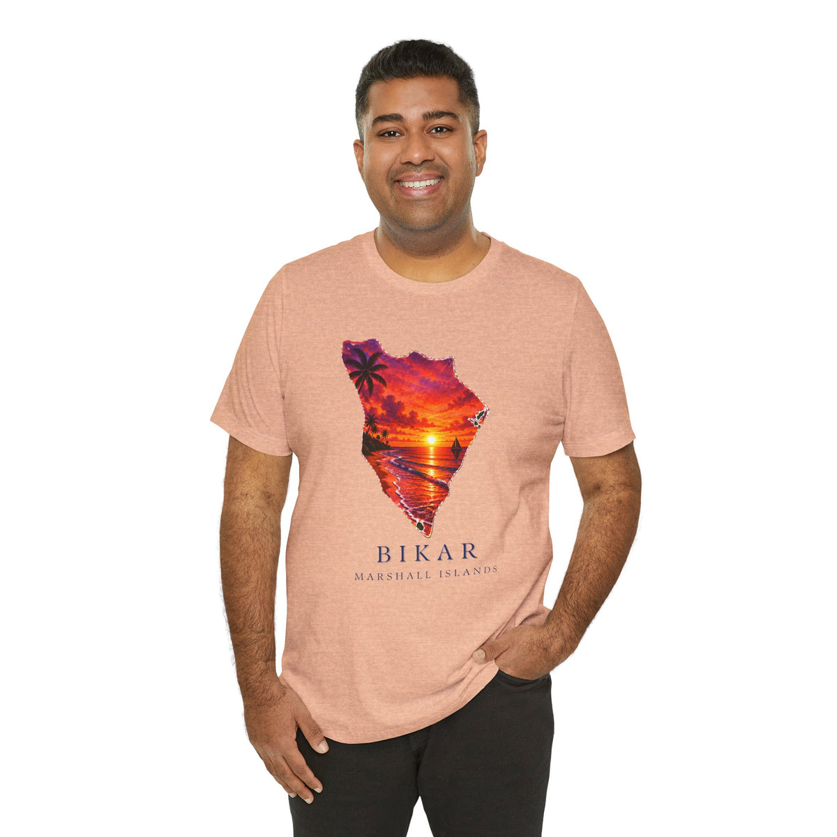BIKAR Orange Sunset Unisex T-Shirt