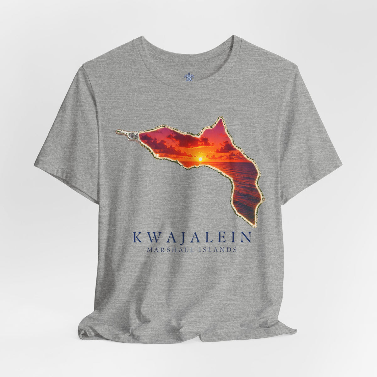 KWAJALEIN Orange Sunset Unisex T-Shirt