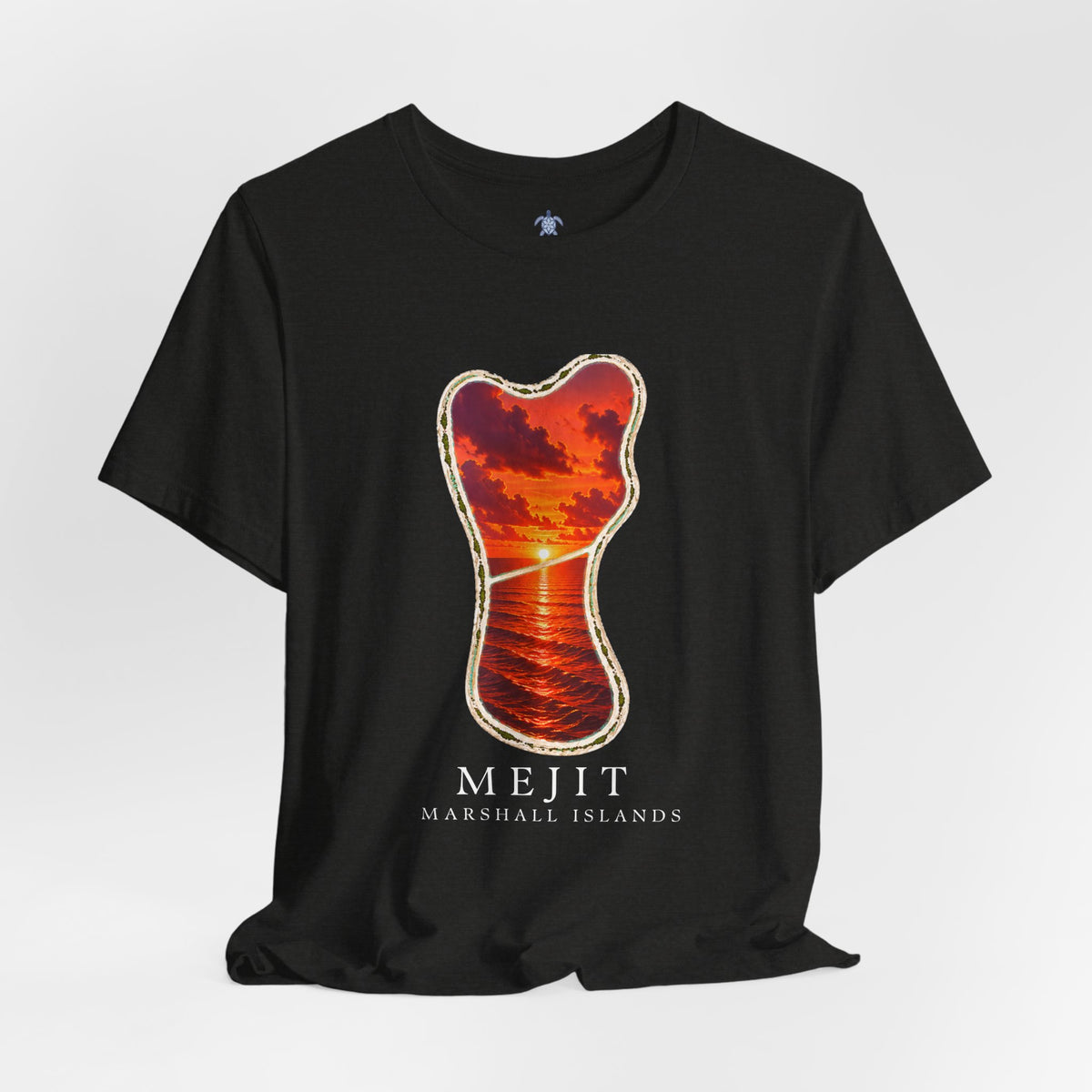 MEJIT Orange Sunset Unisex T-Shirt