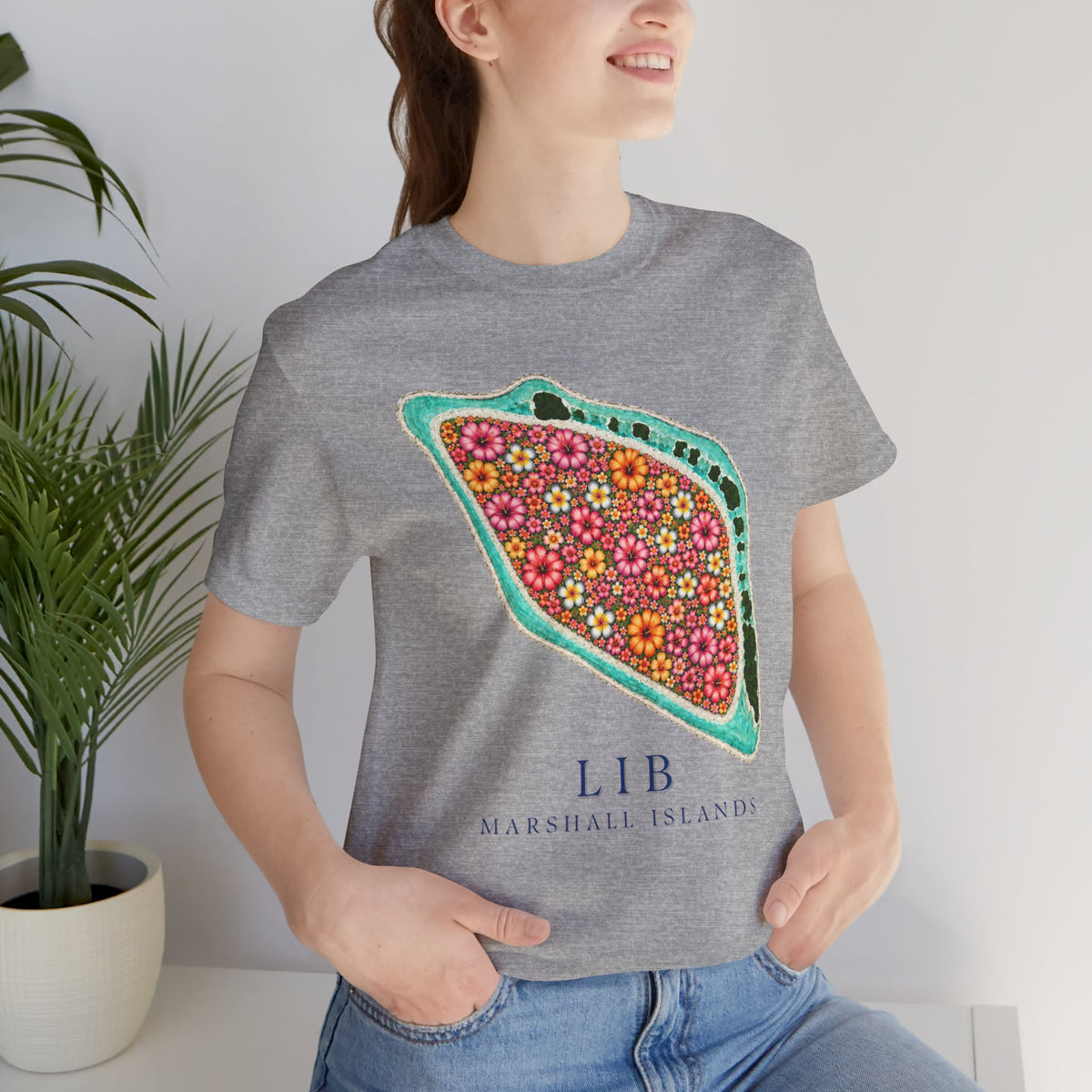 LIB FLOWER Unisex T-Shirt