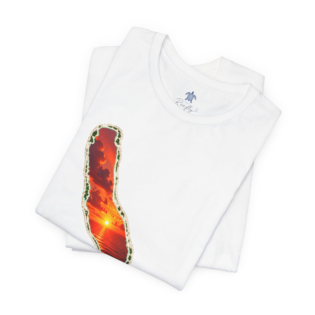 NADIKDIK Orange Sunset Unisex T-Shirt