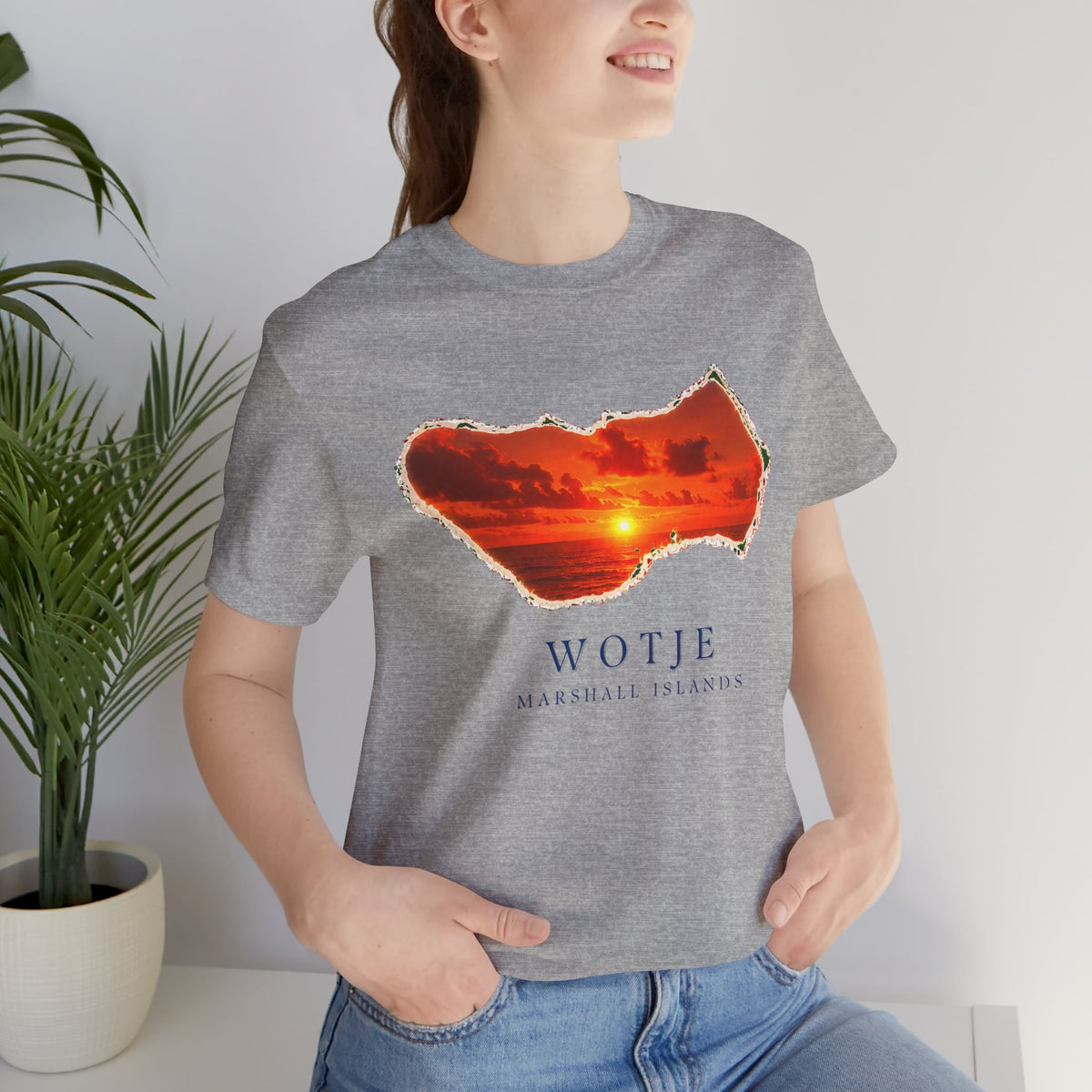 WOTJE Orange Sunset Unisex T-Shirt