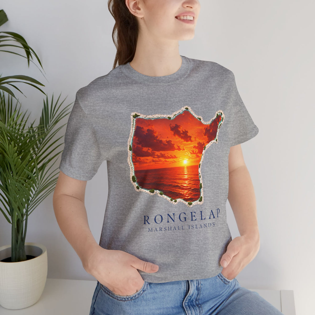 RONGELAP Orange Sunset Unisex T-Shirt