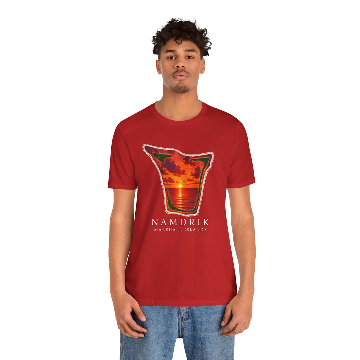 NAMDRIK Orange Sunset Unisex T-Shirt