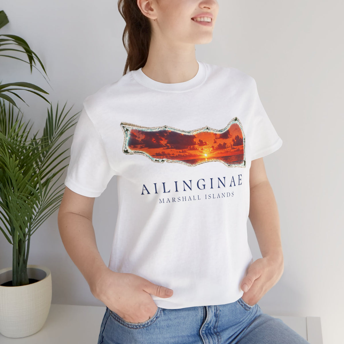 AILINGINAE Orange Sunset Unisex T-Shirt