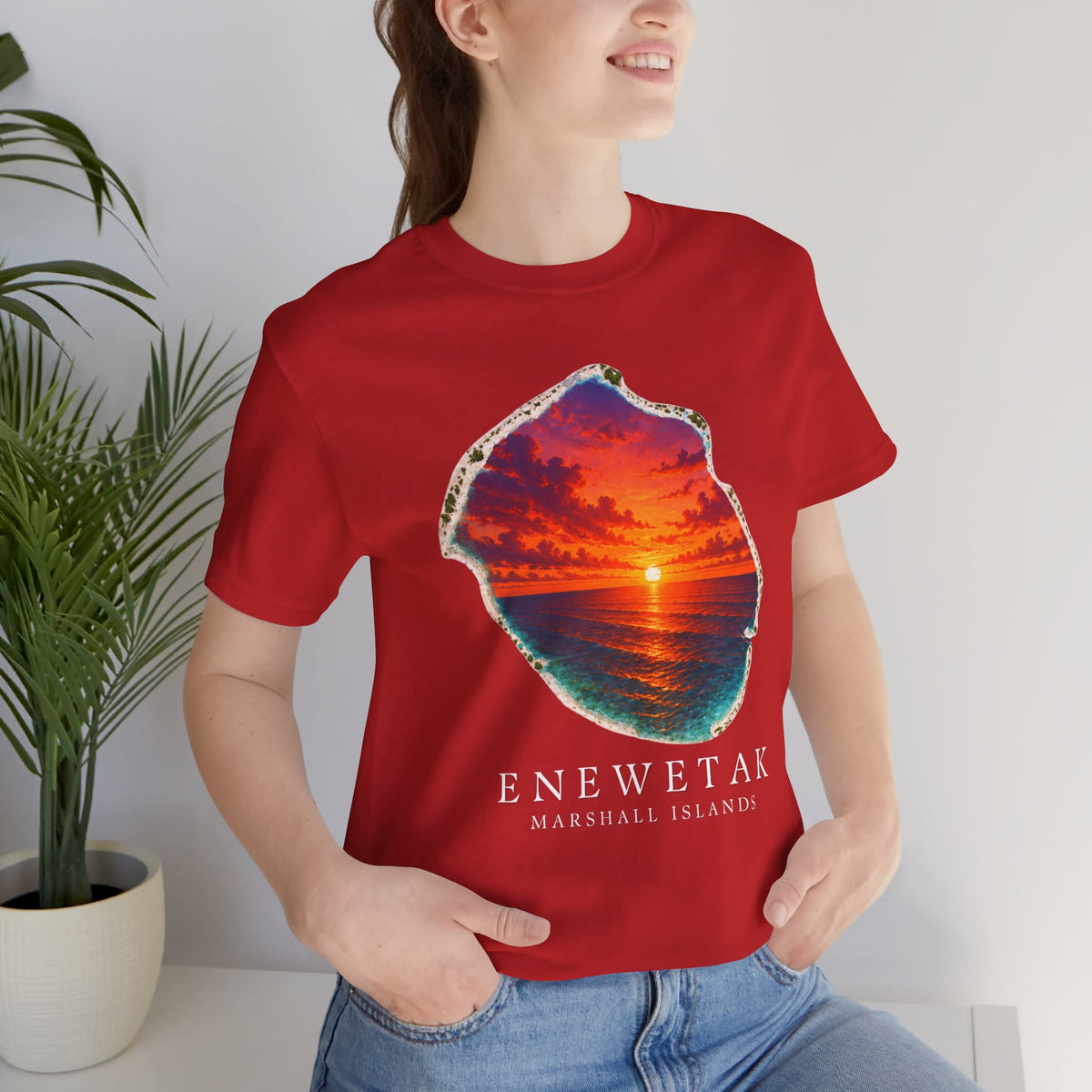 ENEWETAK Orange Sunset Unisex T-Shirt