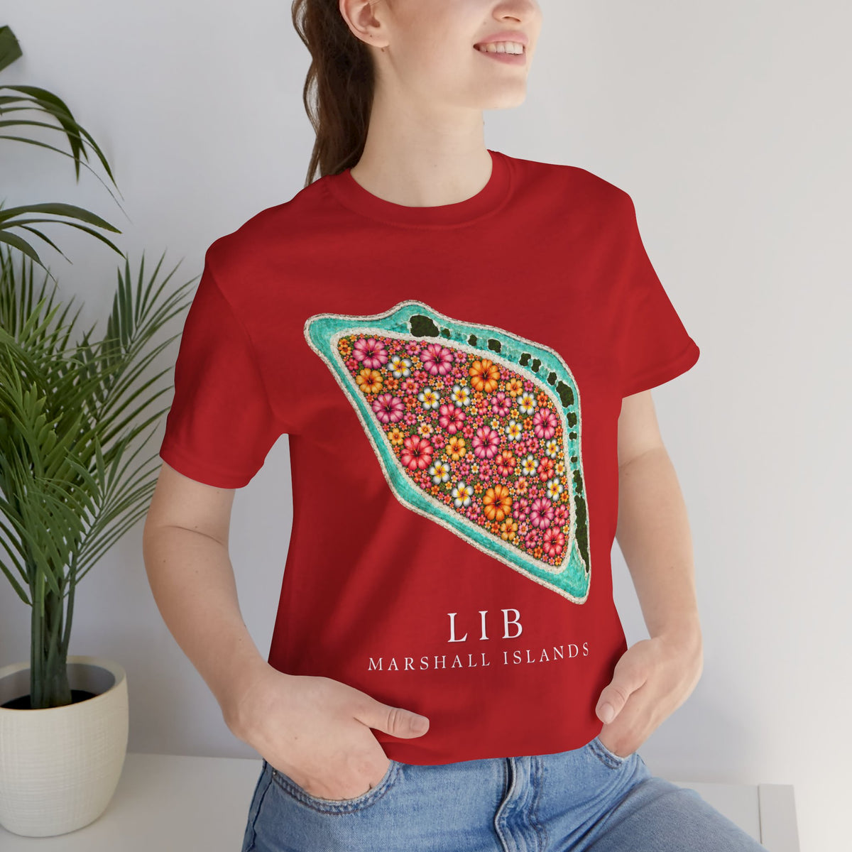 LIB FLOWER Unisex T-Shirt