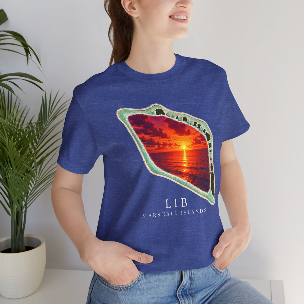 LIB Orange Sunset Unisex T-Shirt