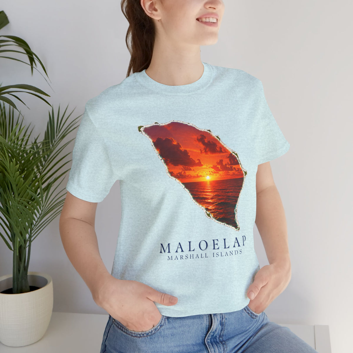 MALOELAP Orange Sunset Unisex T-Shirt