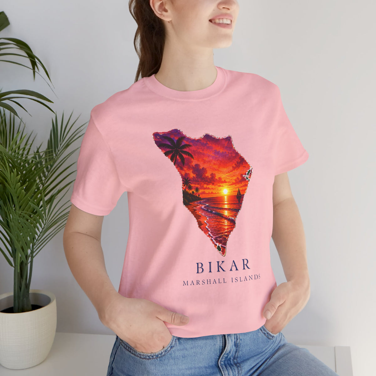 BIKAR Orange Sunset Unisex T-Shirt