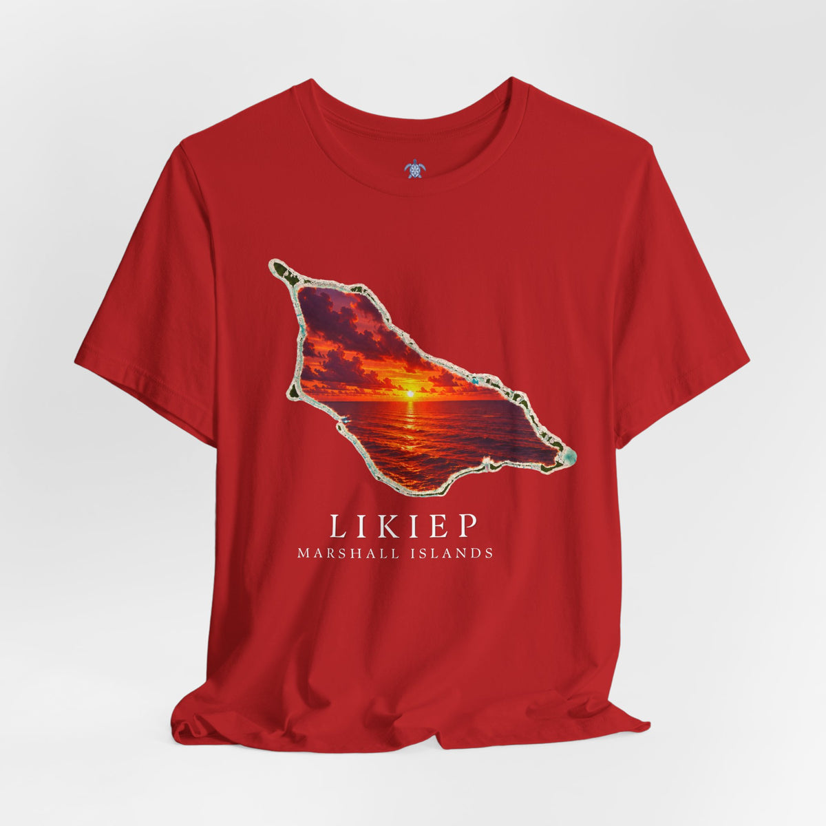 LIKIEP Orange Sunset Unisex T-Shirt