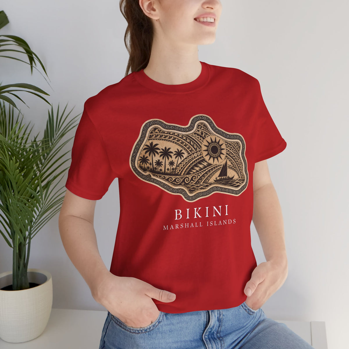 BIKINI Tribal Sun Unisex T-Shirt