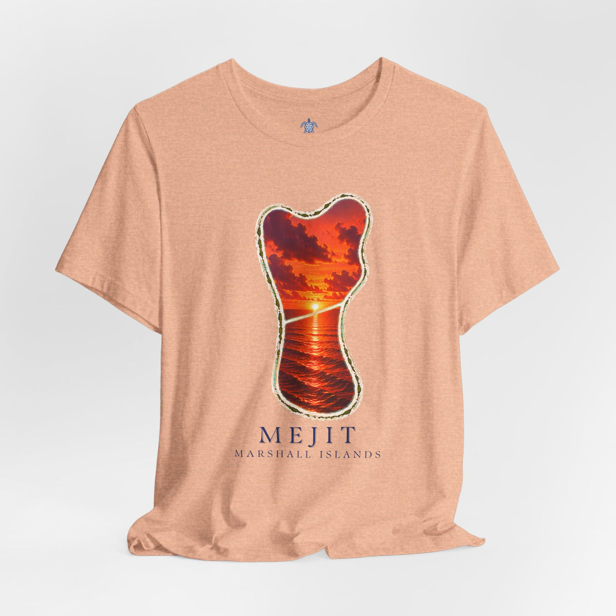 MEJIT Orange Sunset Unisex T-Shirt