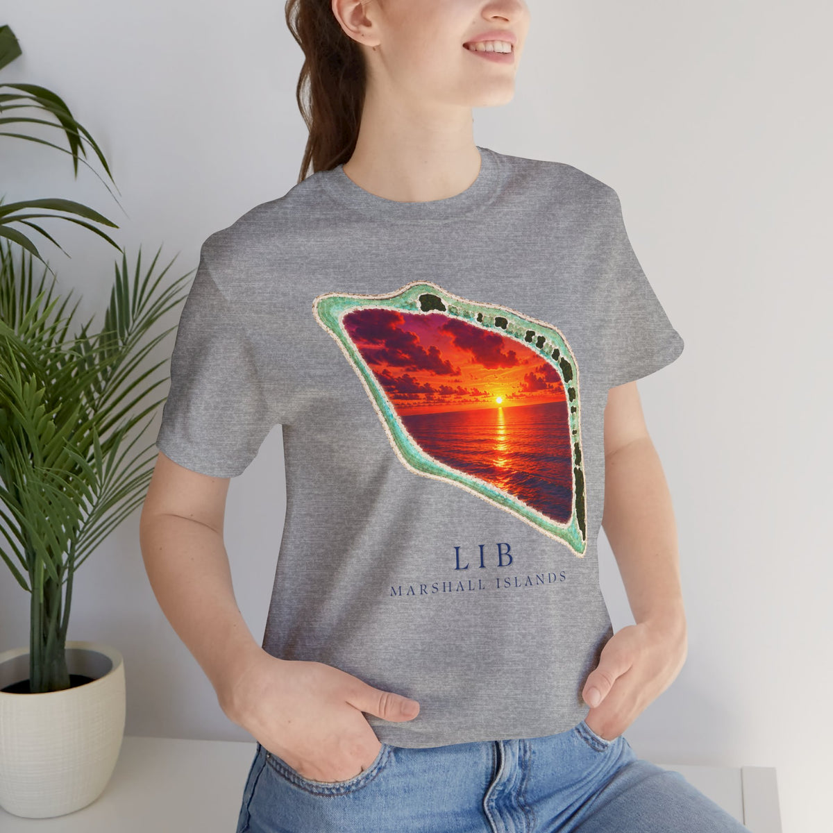 LIB Orange Sunset Unisex T-Shirt