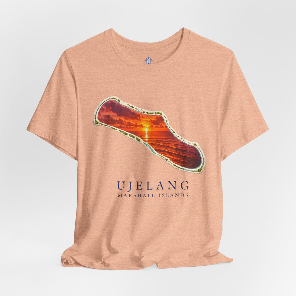 UJELANG Orange Sunset Unisex T-Shirt