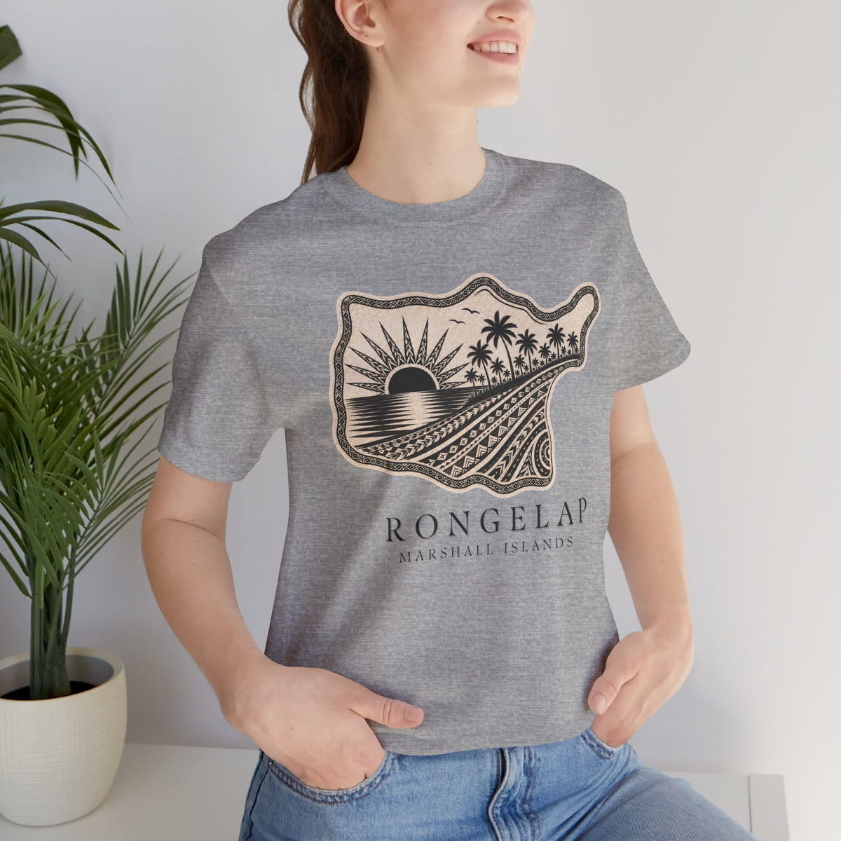 RONGELAP Tribal Sun Unisex T-Shirt