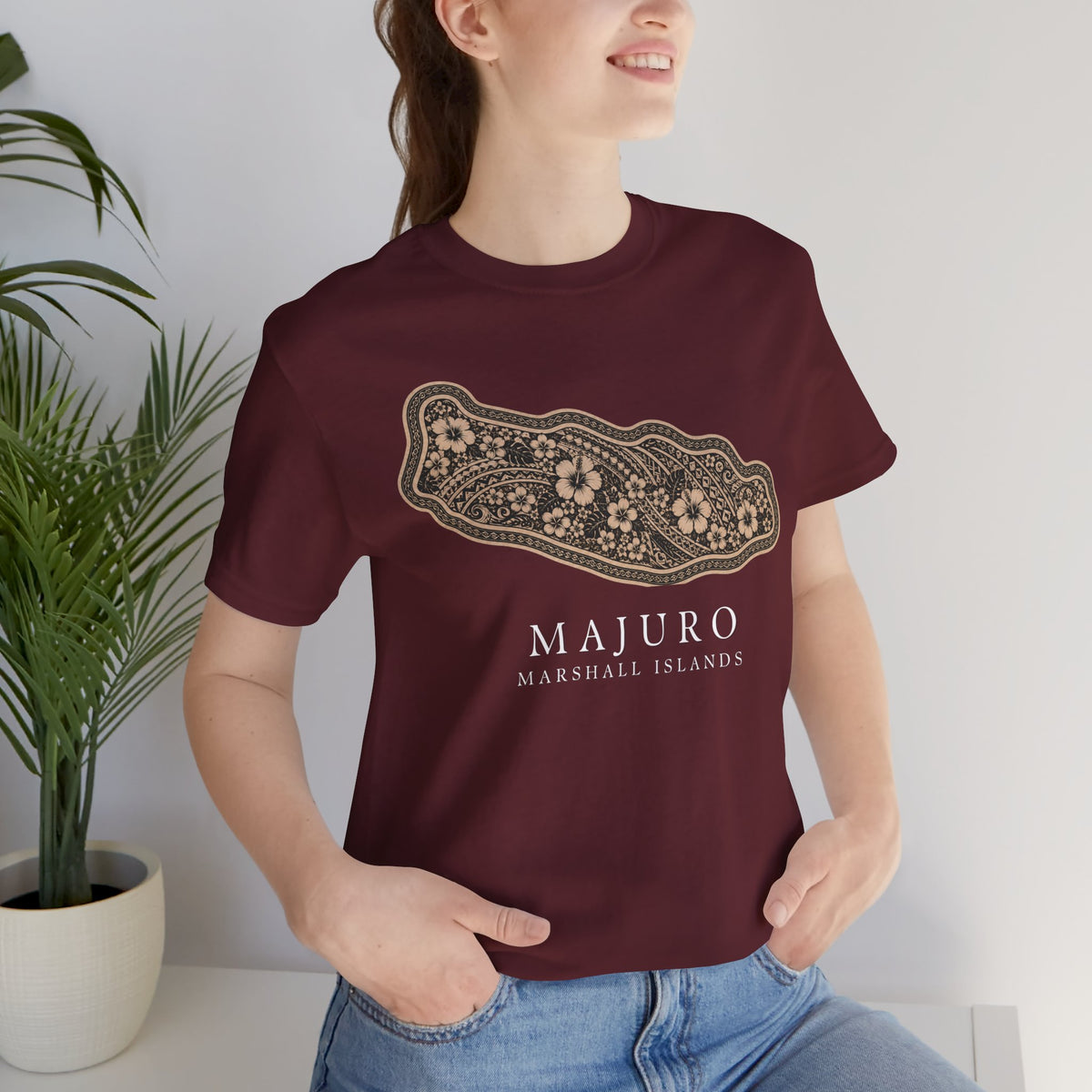 MAJURO Tribal Sun Unisex T-Shirt