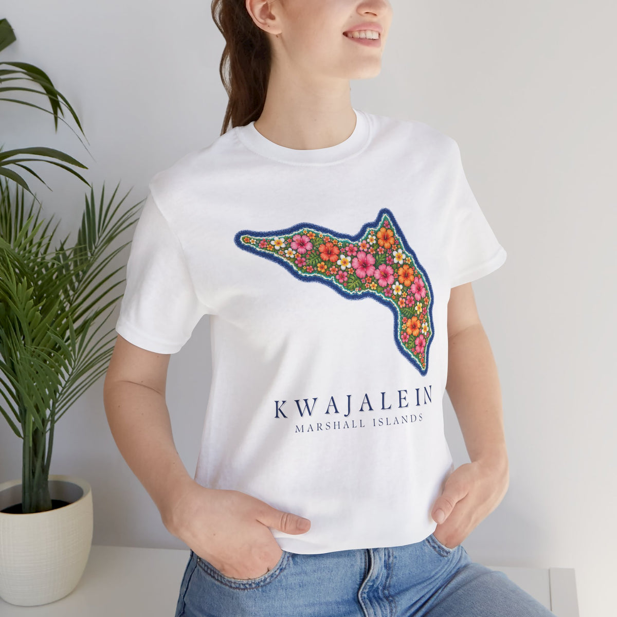 KWAJALEIN FLOWER Unisex T-Shirt