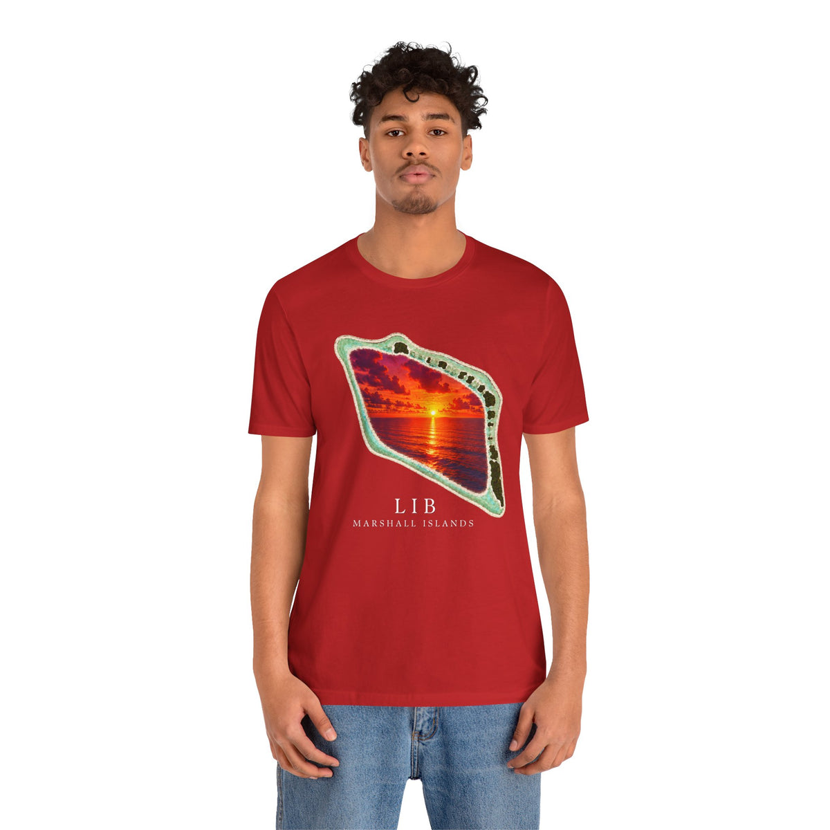 LIB Orange Sunset Unisex T-Shirt