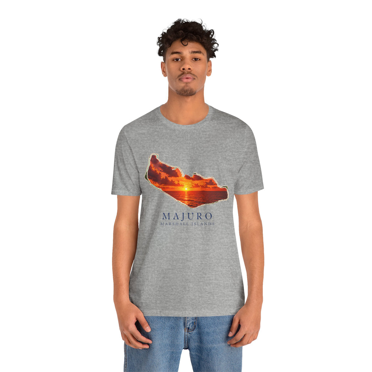 MAJURO Orange Sunset Unisex T-Shirt