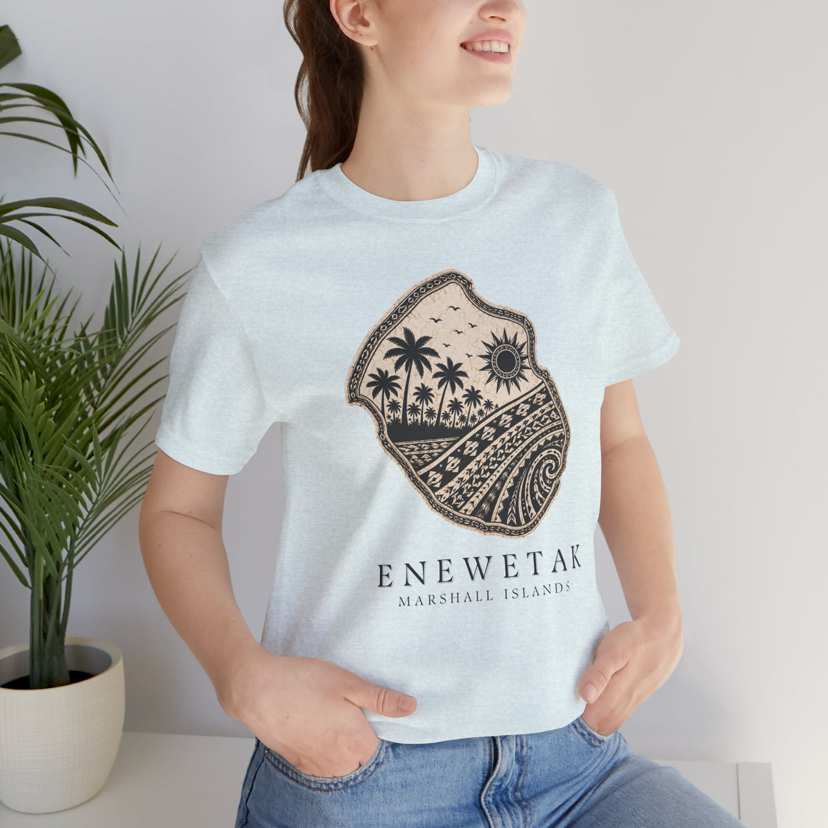 ENEWETAK Tribal Sun Unisex T-Shirt