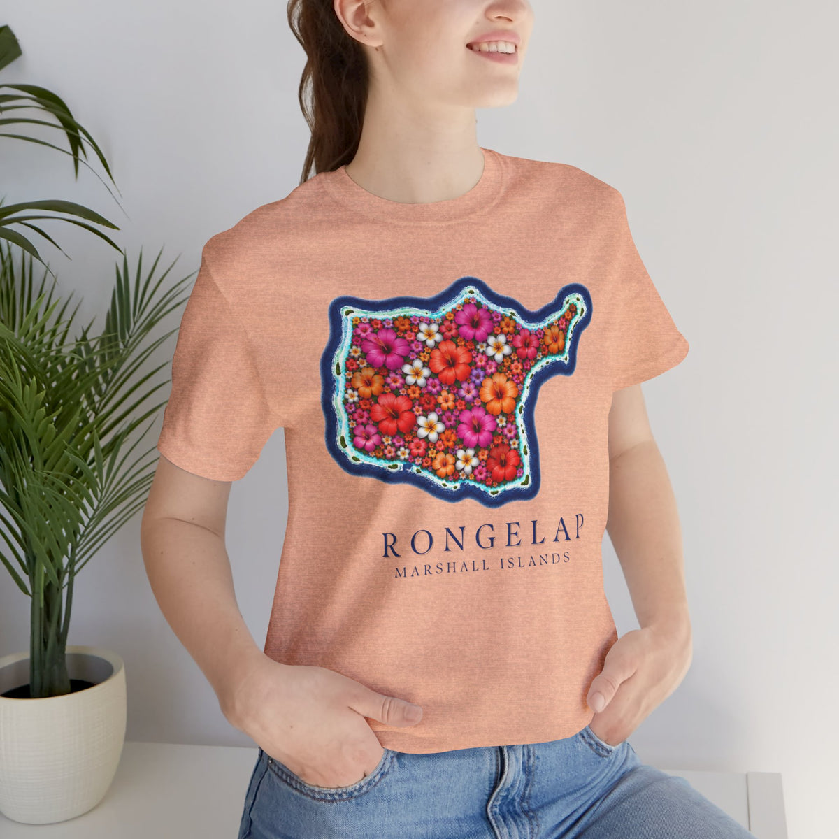 RONGELAP FLOWER Unisex T-Shirt