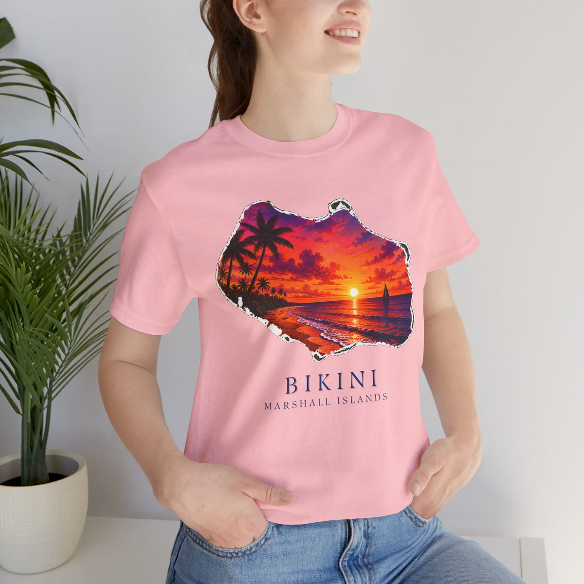 BIKINI Orange Sunset Unisex T-Shirt