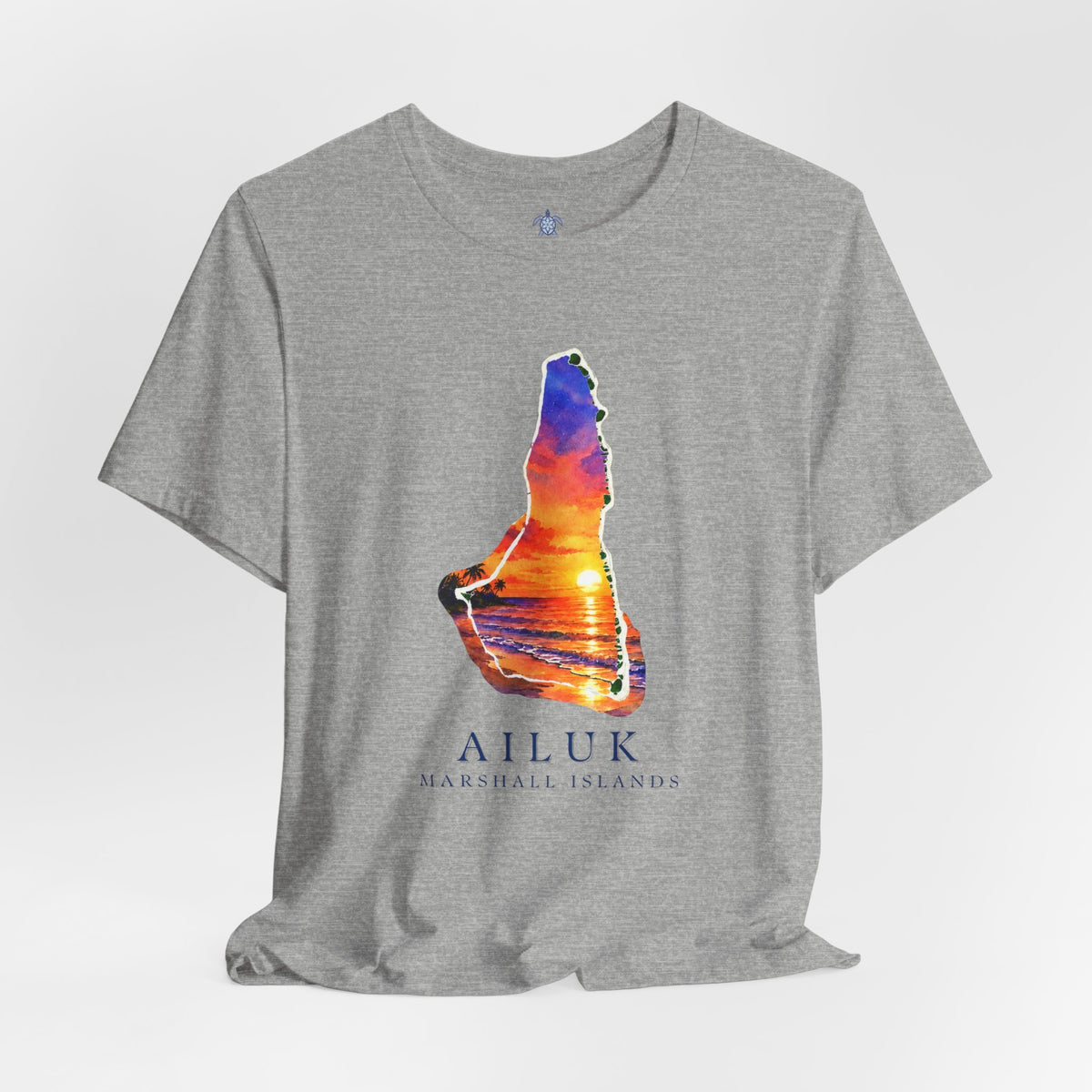 AILUK Orange Sunset Unisex T-Shirt