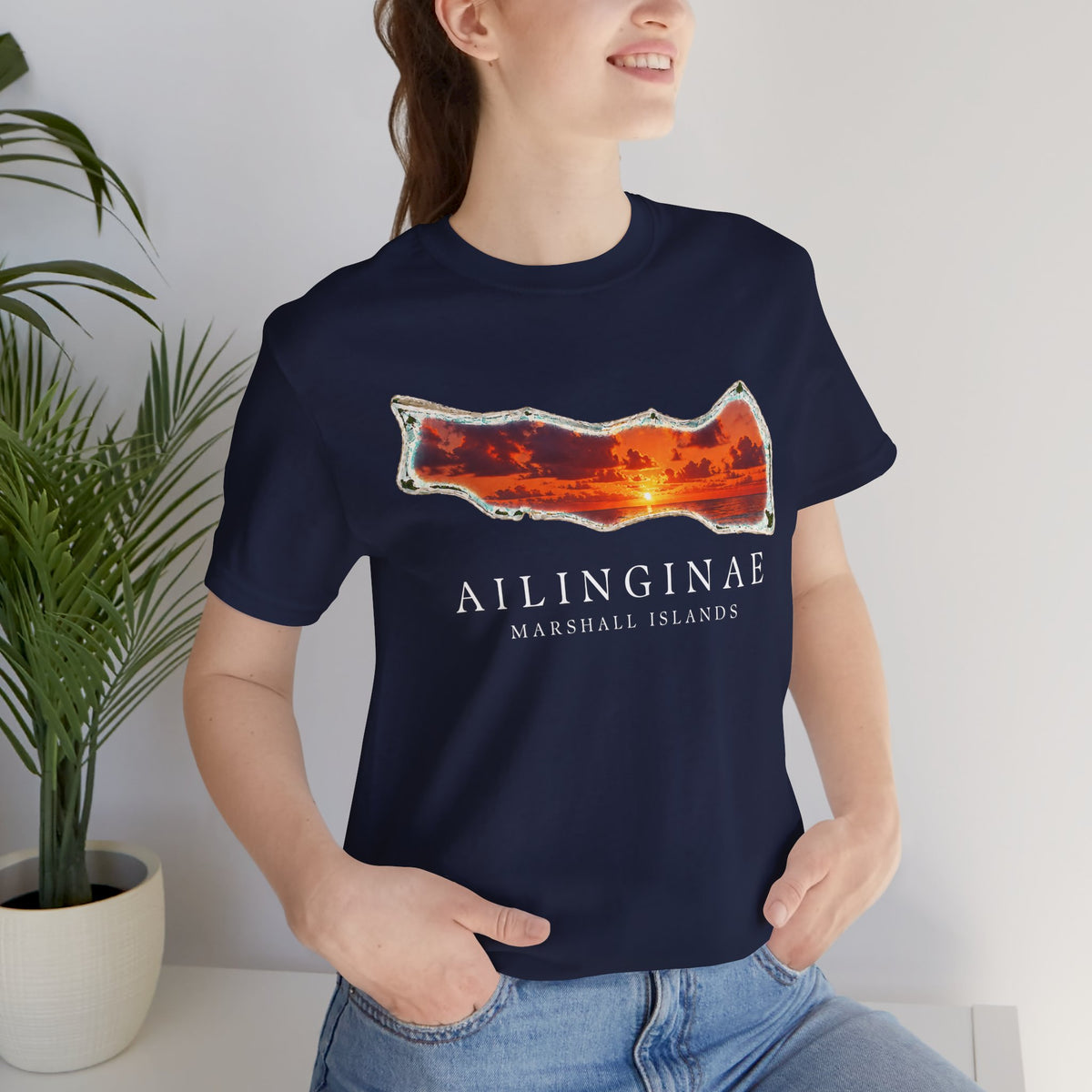 AILINGINAE Orange Sunset Unisex T-Shirt