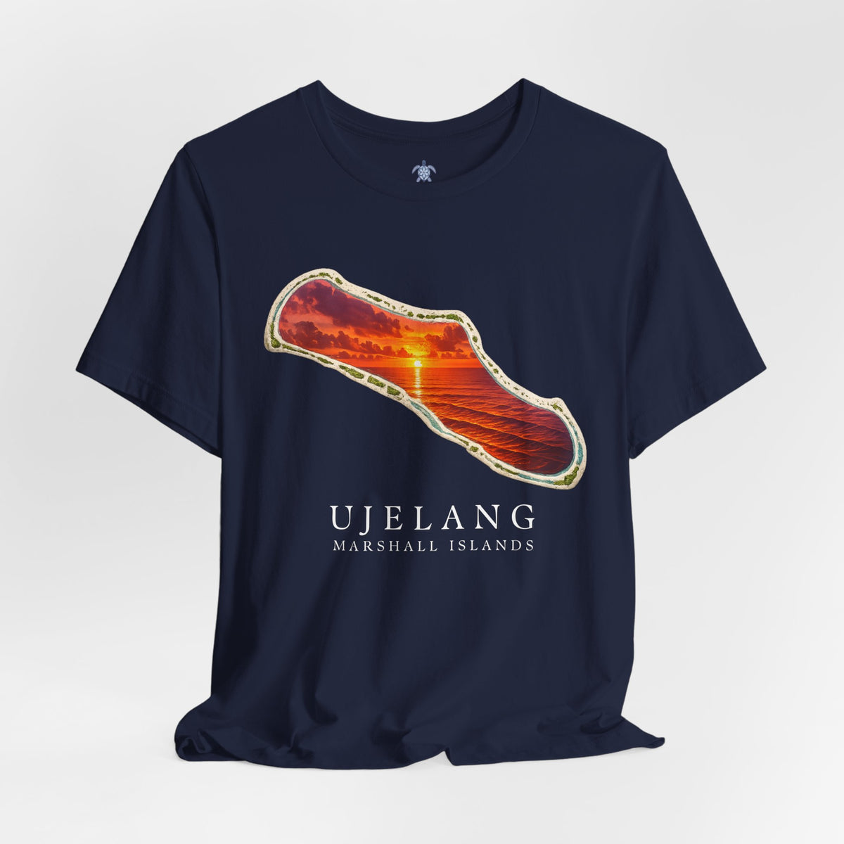 UJELANG Orange Sunset Unisex T-Shirt