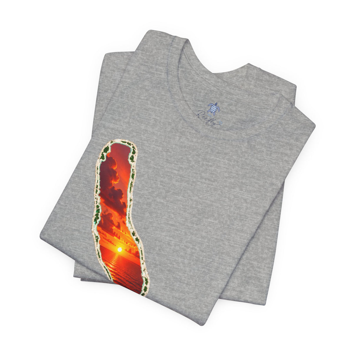 NADIKDIK Orange Sunset Unisex T-Shirt