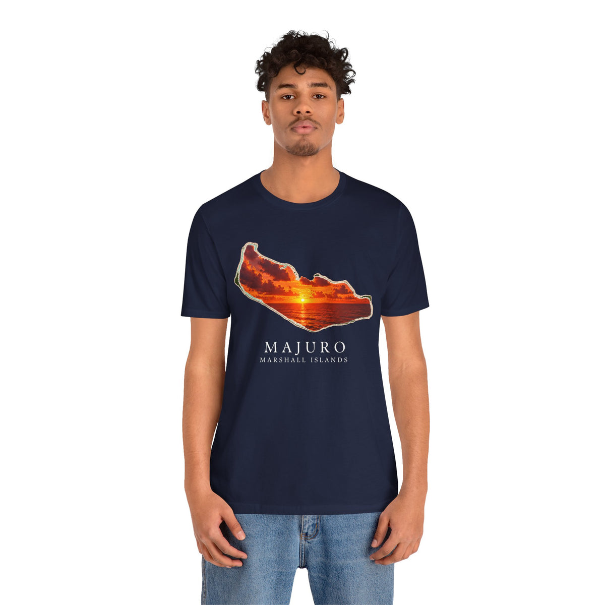 MAJURO Orange Sunset Unisex T-Shirt