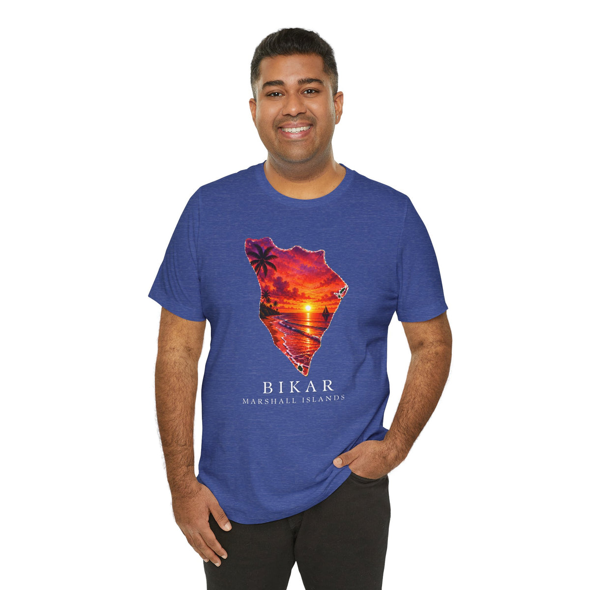 BIKAR Orange Sunset Unisex T-Shirt
