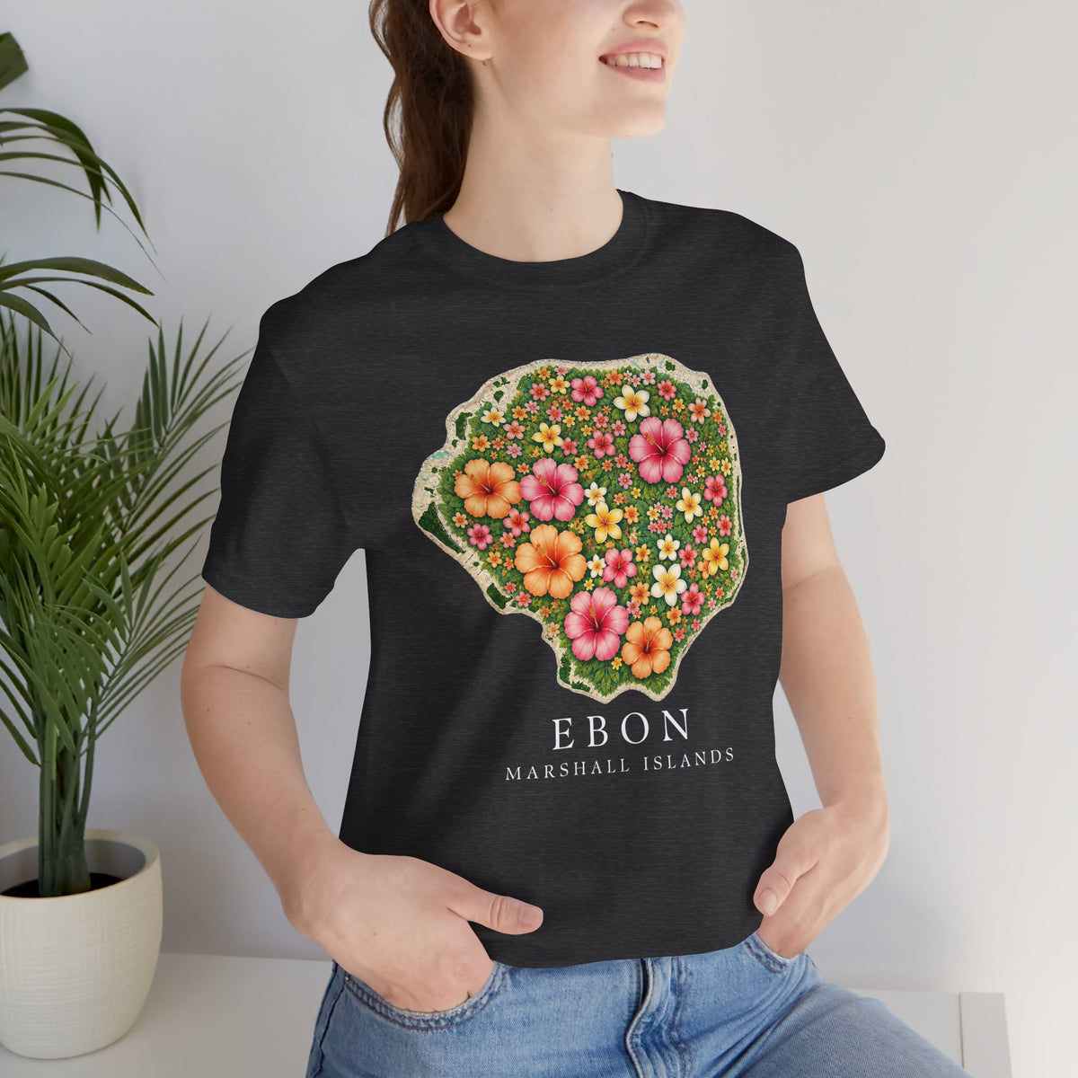 EBON FLOWER Unisex T-Shirt