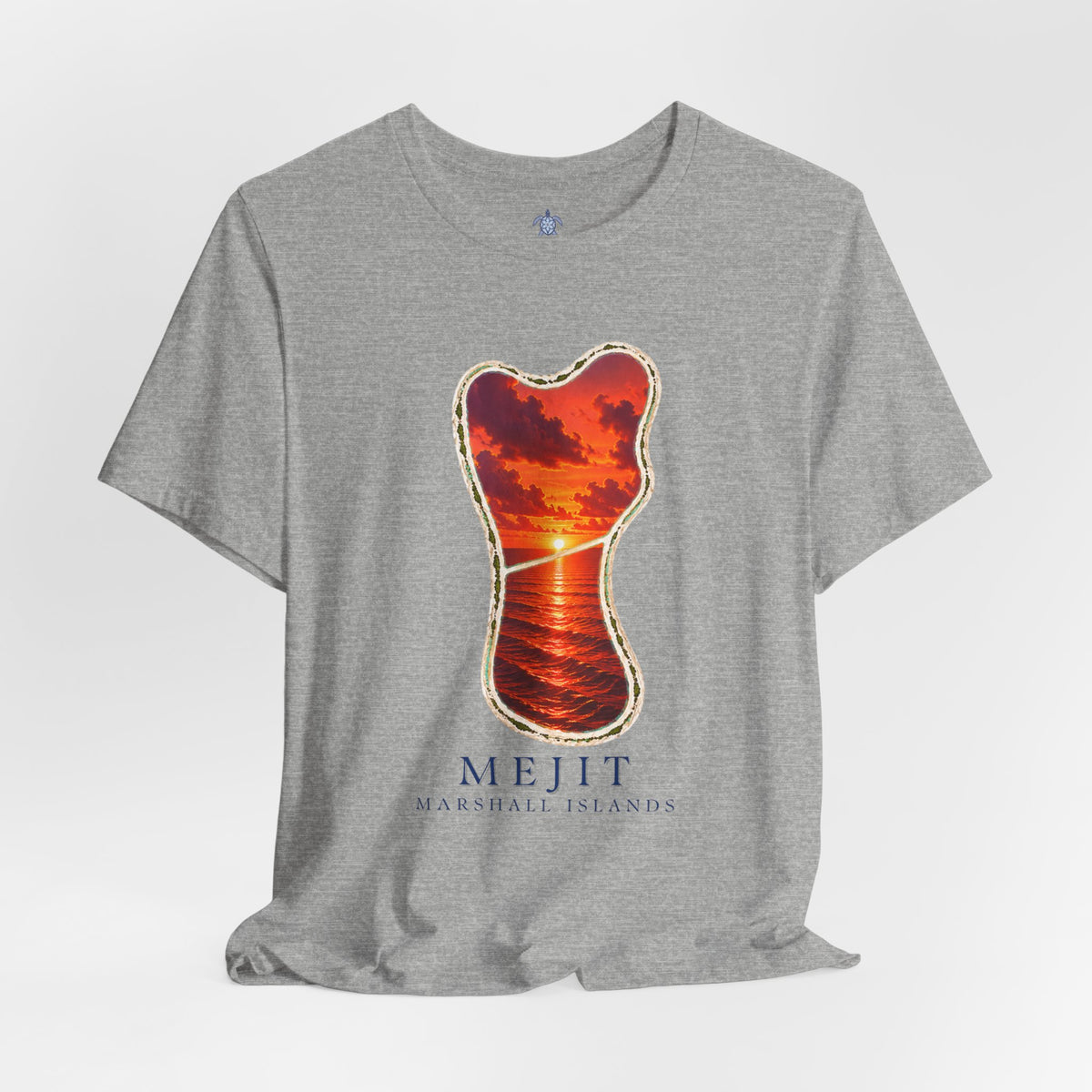 MEJIT Orange Sunset Unisex T-Shirt