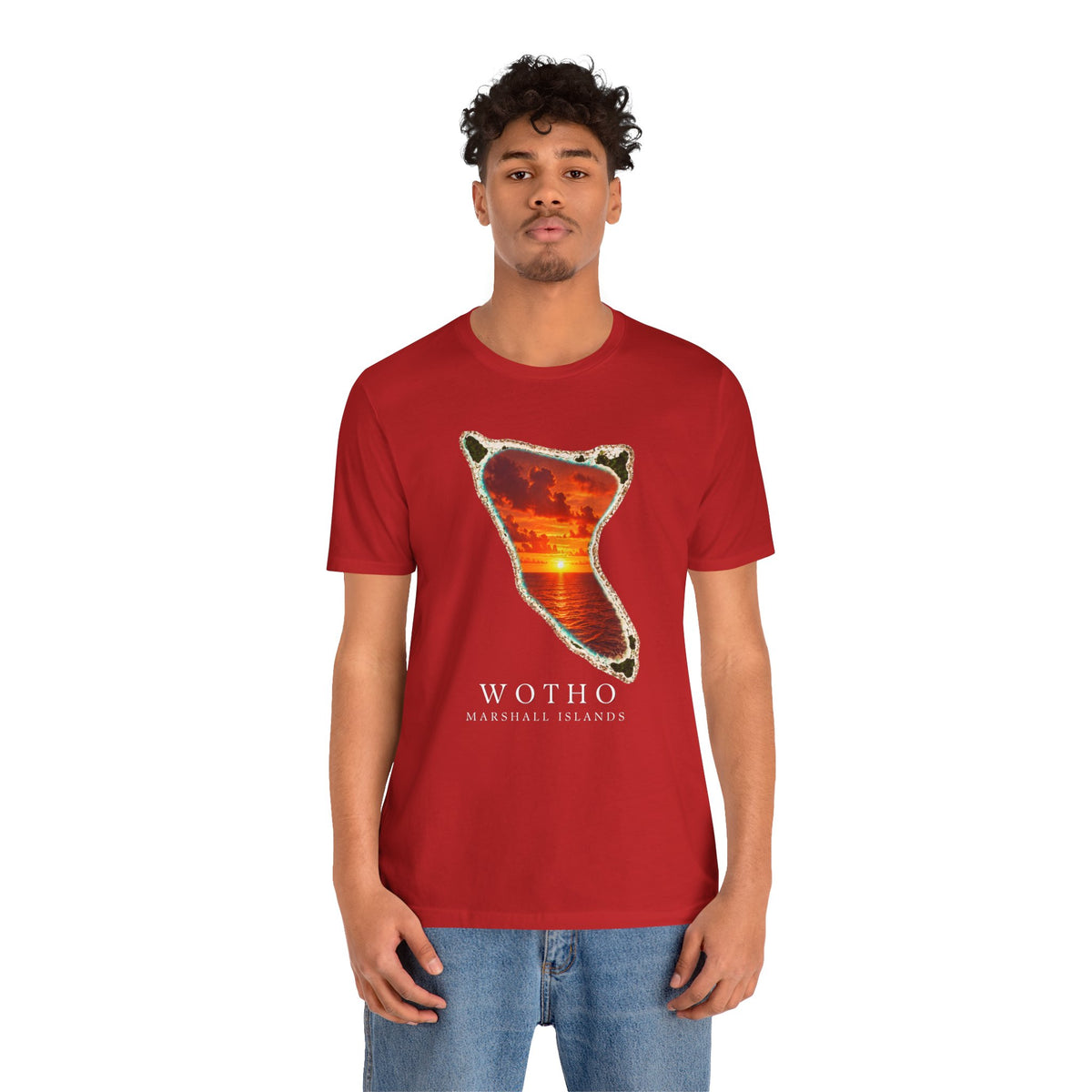 WOTHO Orange Sunset Unisex T-Shirt